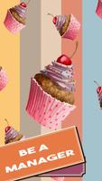 Cupcake Click - Bakery Idle Affiche
