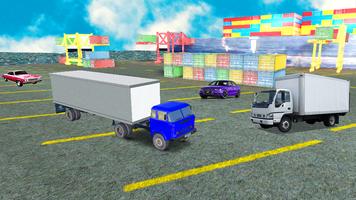 Poster Offroad Truck Trailer Driver