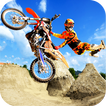 Motocross Stunt Ruiter van de