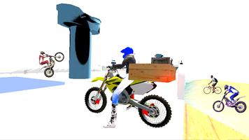 Motocross Stunt Bike Rider syot layar 1