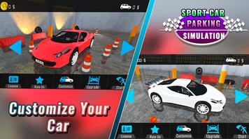 Sports Car Parking Simulation 截图 1