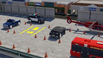 Police Car Parking Simulator Mania 2017 capture d'écran 3