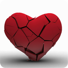 Heart Live Wallpaper (Broken) icône