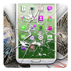 Cracked Prank - broken screen icon