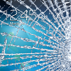 Cracked screen prank icon