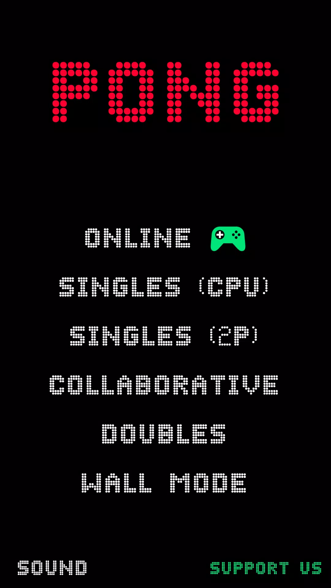 Pong (DOS) - online game