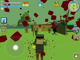 Blocky War - Cube City Defense captura de pantalla 1