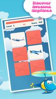 برنامه‌نما Memory game for kids : Planes عکس از صفحه