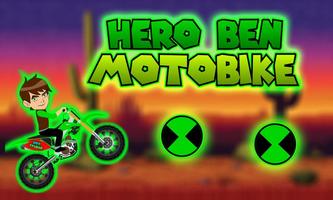 Hero Ben Motobike Racing Poster