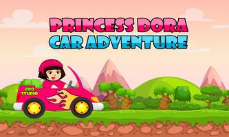 Princess Dora Car Adventure Affiche