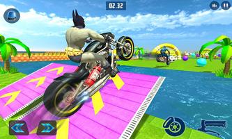 New Superhero Bike Racer Simulator screenshot 1