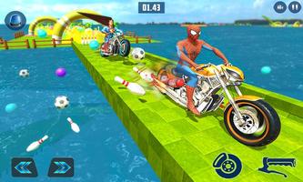 New Superhero Bike Racer Simulator screenshot 3