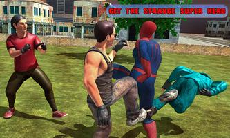 Spider Hero Vs City Street Gangster Battle скриншот 1