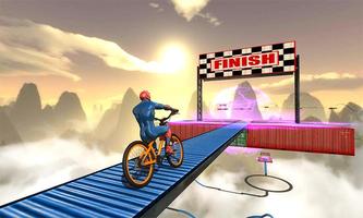 Superhero Bicycle Rider : Impossible Tracks capture d'écran 3