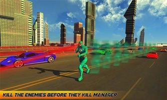 Flash Hero City Crime Battle - Mutant Warriors 3D capture d'écran 1