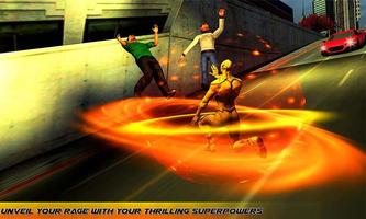 Flash Hero City Crime Battle - Mutant Warriors 3D capture d'écran 2