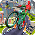 Amazing Superhero BMX Rider Stunt Racing icon