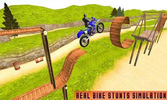 Superheroes Bike Stunts Master : Crazy Bike Rider capture d'écran 1