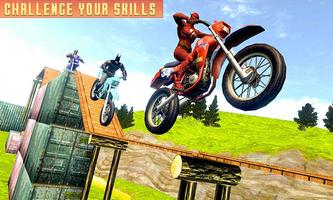 Superheroes Bike Stunts Master : Crazy Bike Rider скриншот 2