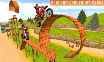 Superheroes Bike Stunts Master : Crazy Bike Rider скриншот 3