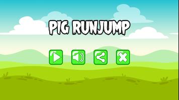 Pig Run Jump Affiche
