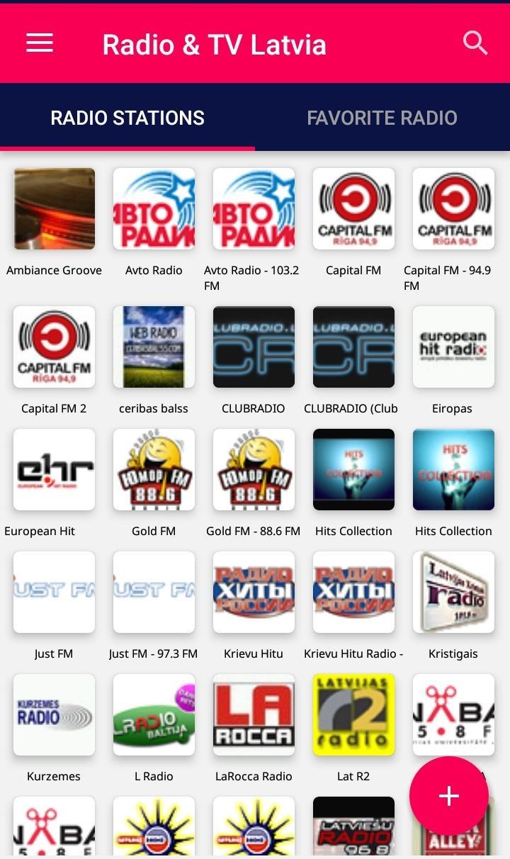 Latvia Radio & Television streaming online for Android - APK Download