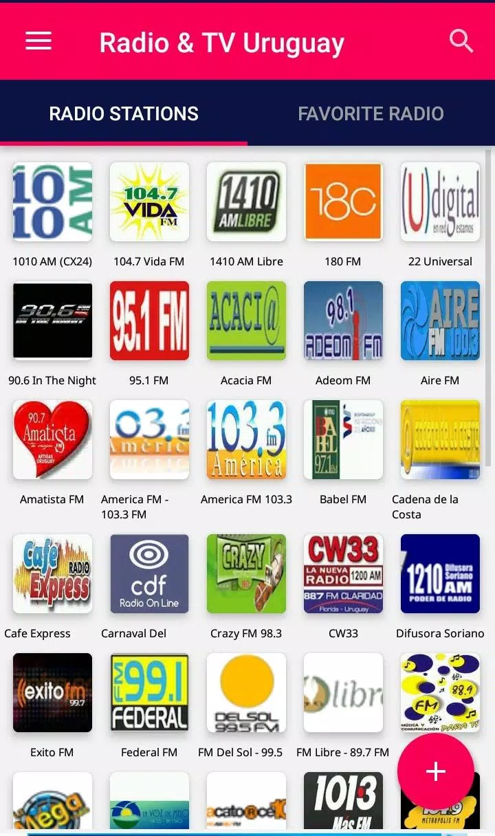 Radio y Televisión de Uruguay transmiten en línea APK für Android  herunterladen