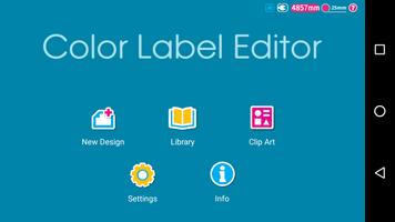 Brother Color Label Editor постер