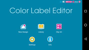 Brother Color Label Editor plakat
