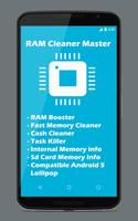 RAM Cleaner Master captura de pantalla 1