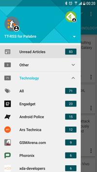 TT-RSS for Palabre 截图 2