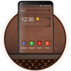 Brown Leather Theme-icoon