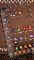 Brown Leather Theme screenshot 1