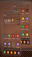 Brown Leather Theme screenshot 2