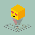 Make Me Jump Emoji infinite play game for kids