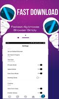 Fastest 4G Browse - Fast and Simply capture d'écran 2