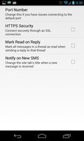 Browser SMS Messenger captura de pantalla 1