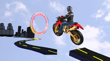 Tricky Bike Stunts: Crazy Master Motorbike Stunts capture d'écran 3