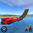 Beach Water Surfing:  Stunt Car Games 3D