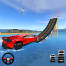 Water Surfing Car Jumping Stunt 3D APK