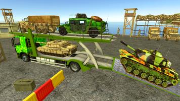 Army Vehicle Transport Game 3D capture d'écran 3