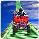 Impossible Sky Tracks Rider: Quad Bike Superhero APK
