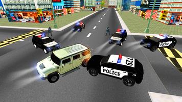 Cops Car Chase Games 2018: Thief Run 3D Simulator Affiche