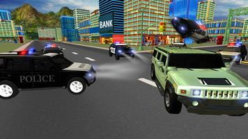 Cops Car Chase Games 2018: Thief Run 3D Simulator capture d'écran 1