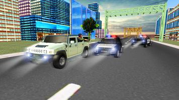 Cops Car Chase Games 2018: Thief Run 3D Simulator capture d'écran 3