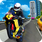 آیکون‌ New Traffic Rider 3D: Heavy Duty Bike Racing Game