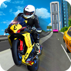 New Traffic Rider 3D: Heavy Duty Bike Racing Game আইকন