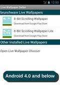 Live Wallpaper Setter اسکرین شاٹ 1