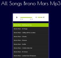 All Songs Bruno Mars Hits ảnh chụp màn hình 1