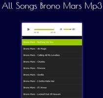 All Songs Bruno Mars Hits screenshot 1